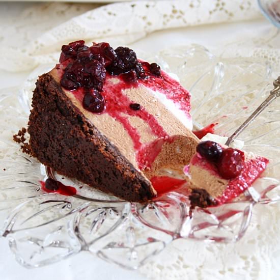 Black Forest Cheesecake