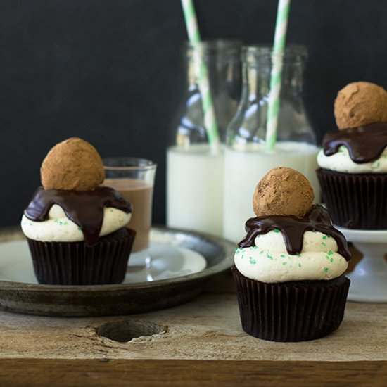 Irish Car Bomb Cupcakes