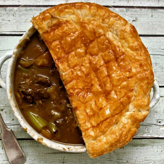 Guinness & Beef Pot Pie