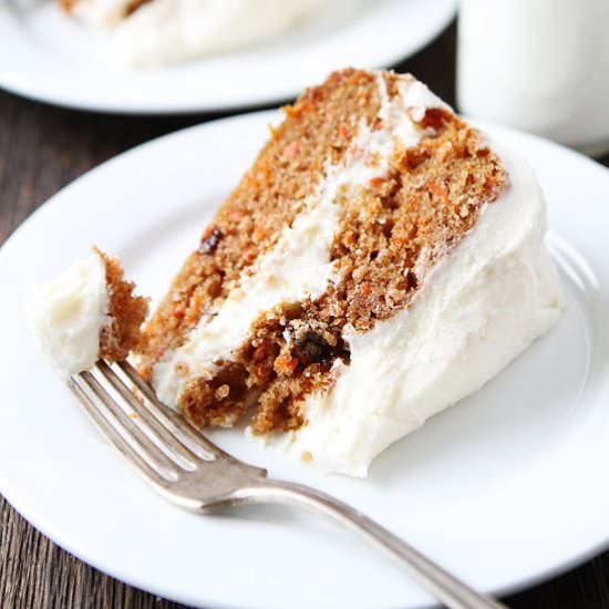 Carrot Cake with Cream Cheese