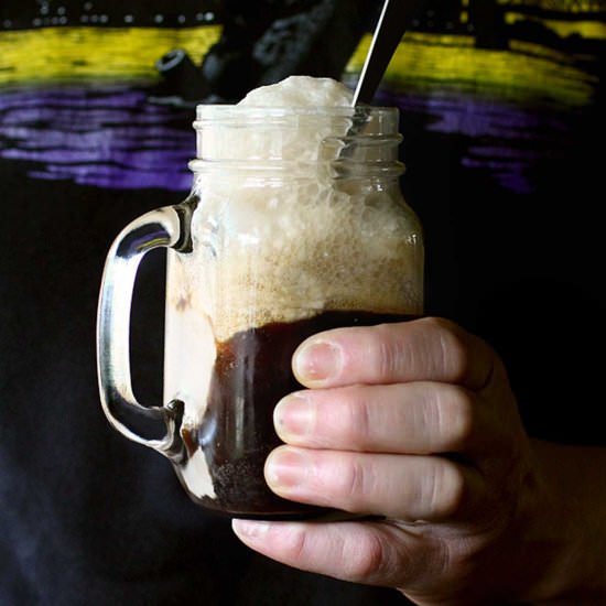 Extra Stout Ice Cream Float