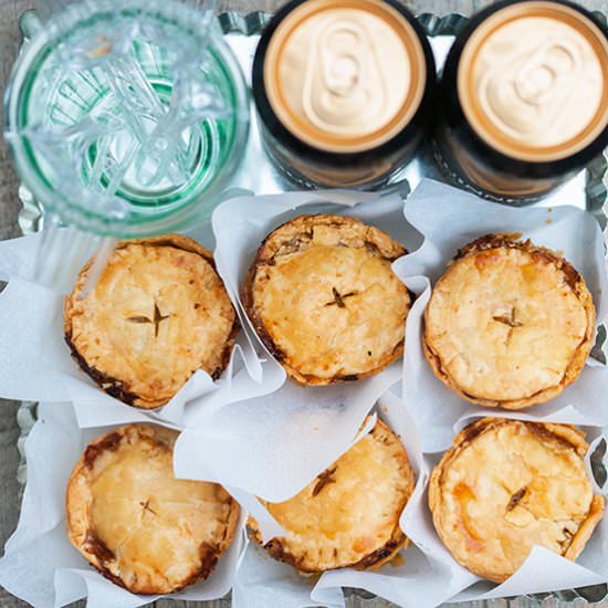 Beef and Guinness Hand Pies