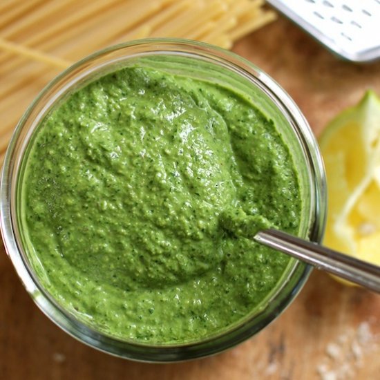 Kale and Walnut Pesto