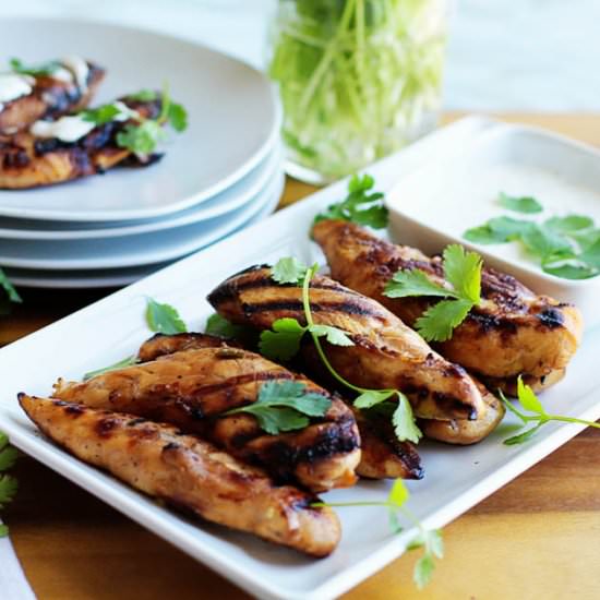 Honey Jalapeño Chicken Tenders