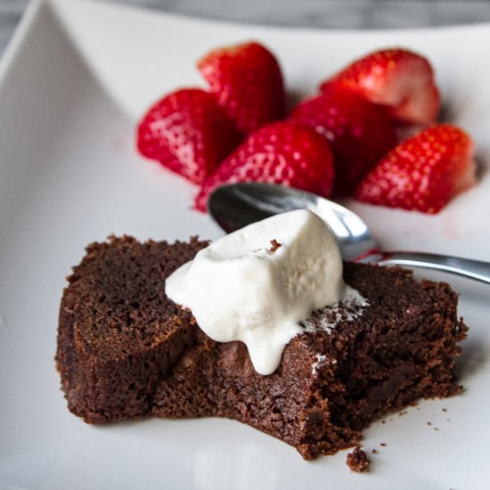 Boozy Chocolate Loaf Cake