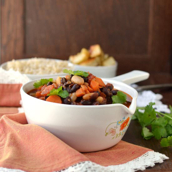 Vegetarian 3 Bean Stew