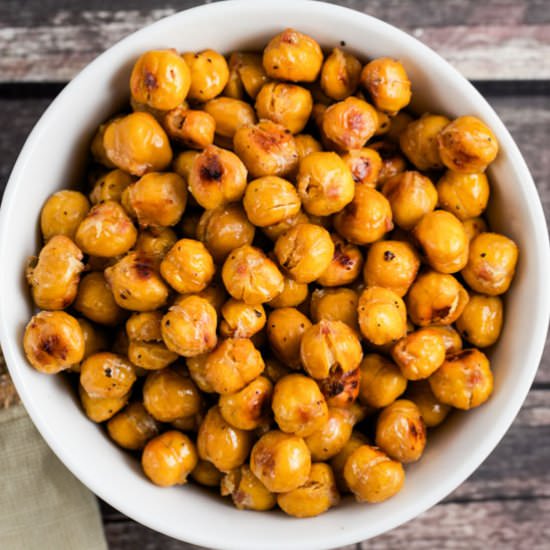 Crispy Asian Roasted Chickpeas