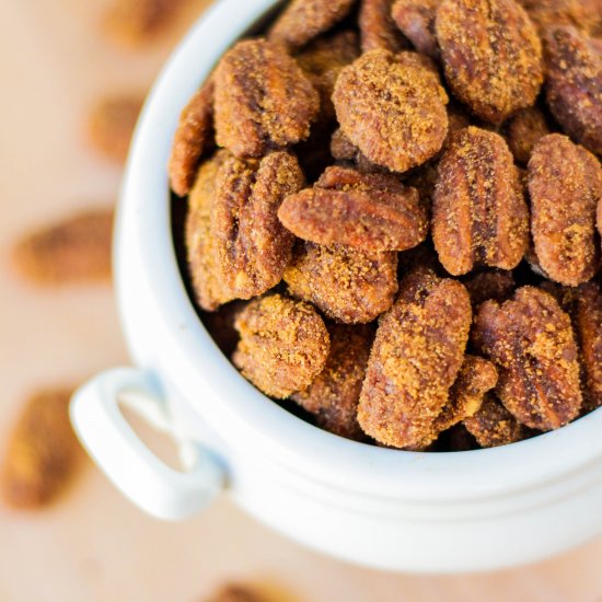 Crunchy Cinnamon Pecans