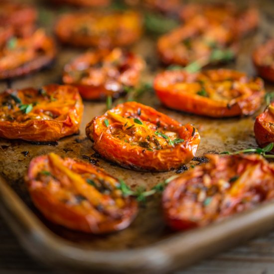 Roasted Roma Tomatoes