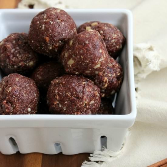 Tart Cherry Pie Snack Balls