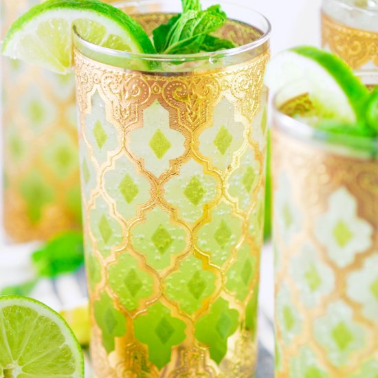 Classic Mint Mojitos