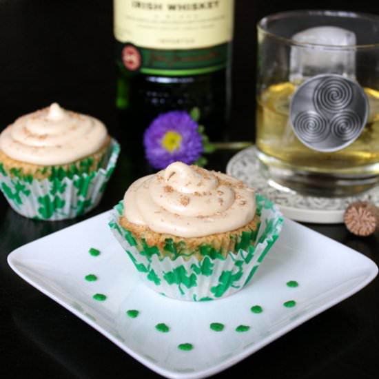 Malted Scáiltín Cupcakes