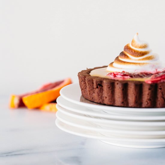 Blood Orange Tartlets