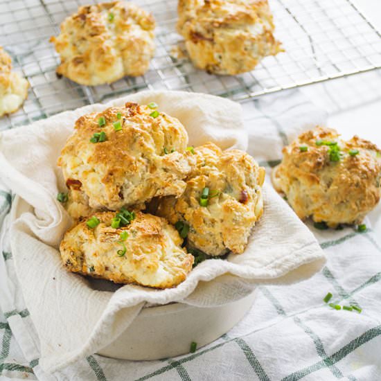 Sundried Tomato Drop Biscuits