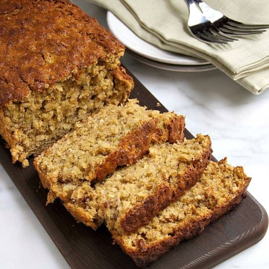 Oatmeal Banana Bread