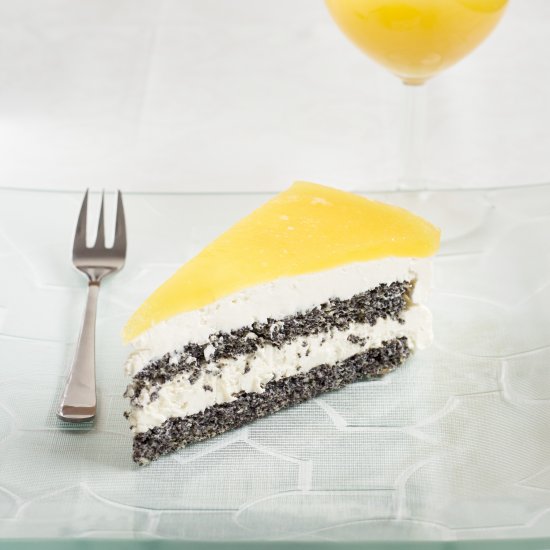 Poppy Seed Cake with Mascarpone