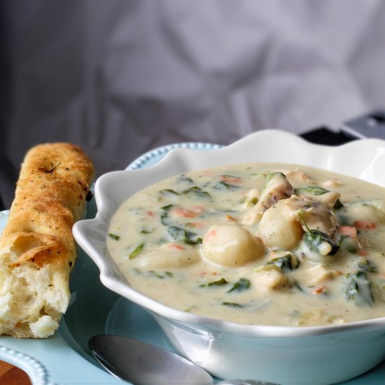 Ultimate Chicken Gnocchi Cream Soup