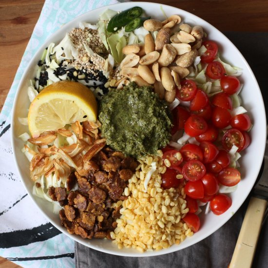 Burmese Tea Leaf Salad