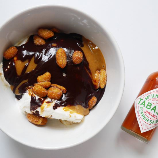 Tabasco Chocolate Sundae