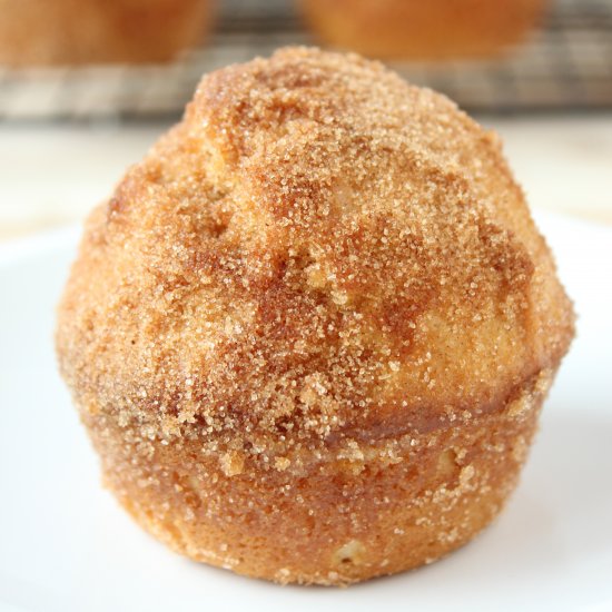 Cinnamon & Sugar Donut Muffins