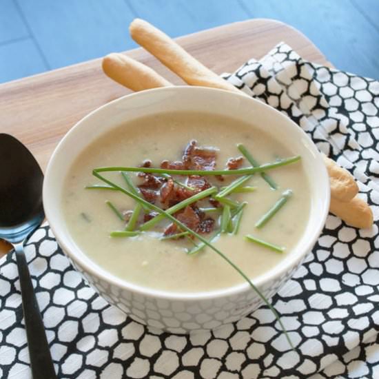 Potato and leek soup