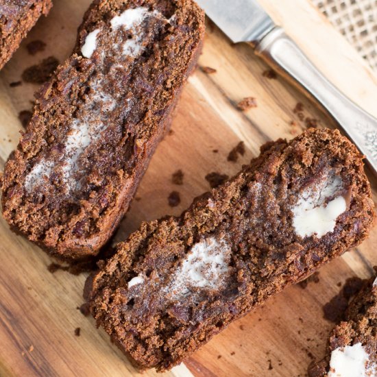 Teff Date Bread: Gluten-free+Vegan