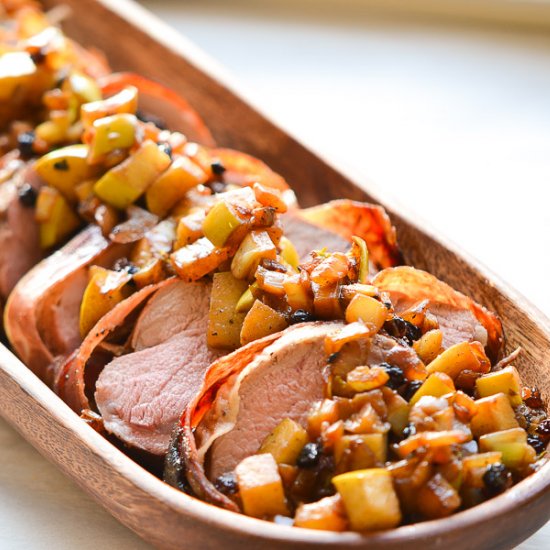 Prosciutto Wrapped Pork Tenderloin