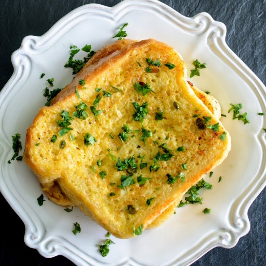 Savoury Indian Style French Toast