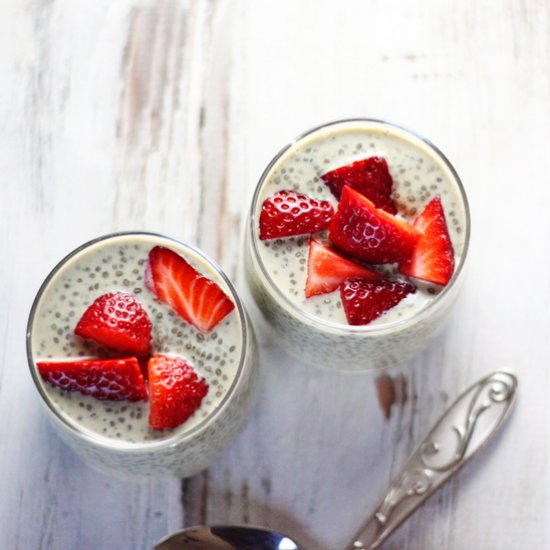 Matcha Chia Seed Pudding