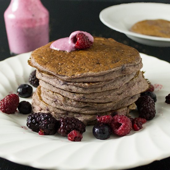 Buckwheat Berry Pancakes