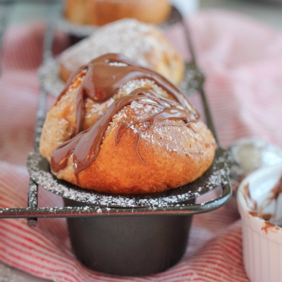 Cinnamon Sugar Popovers