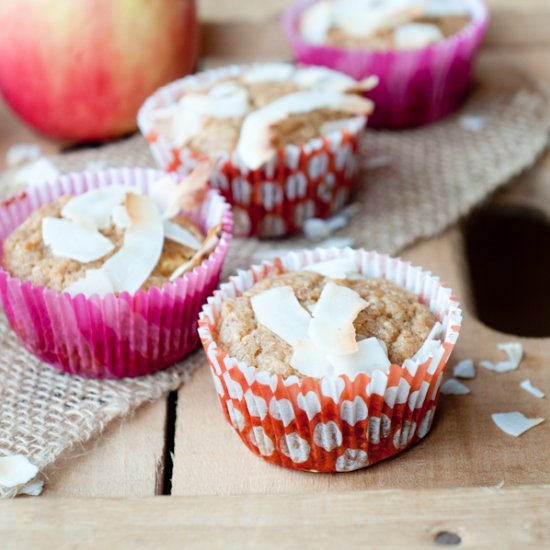 Coconut Apple Muffins