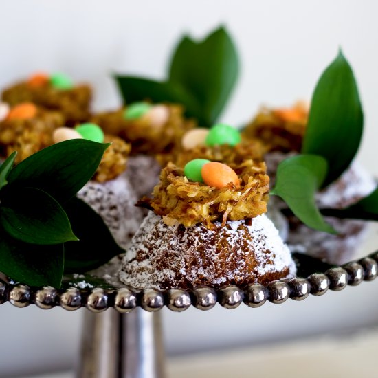 Carrot Cake Nests