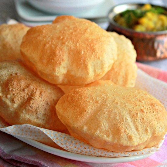 Pooris, Fluffy Bread