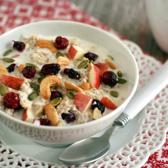 Dairyfree Bircher Muesli