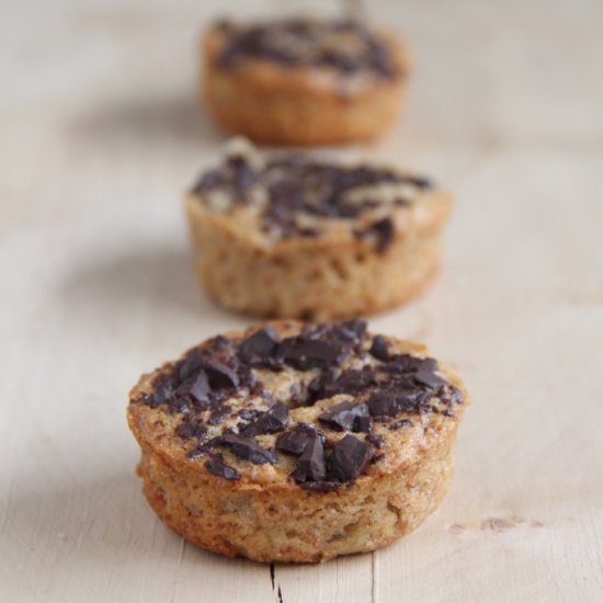 Banana and Oatmeal Donuts