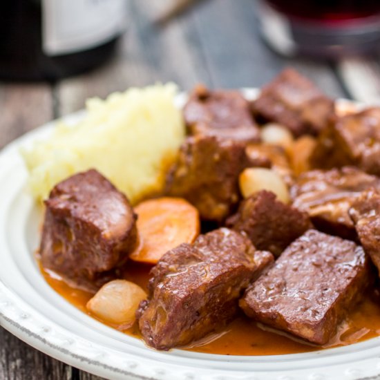 Seitan Bourguignon