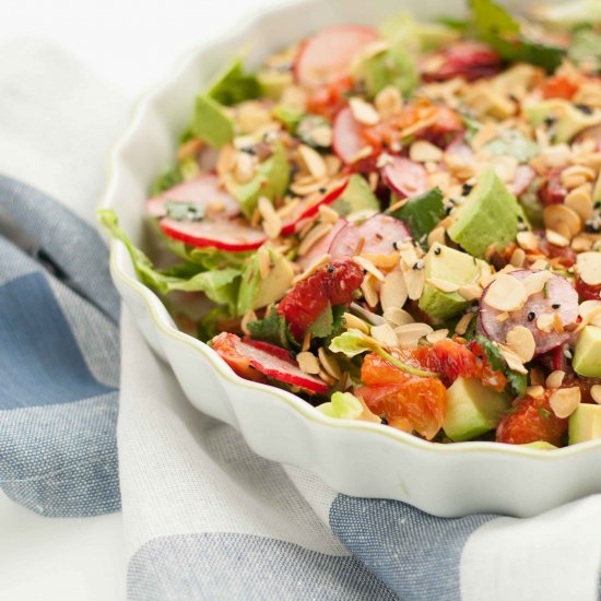 Blood Orange & Sesame Salad