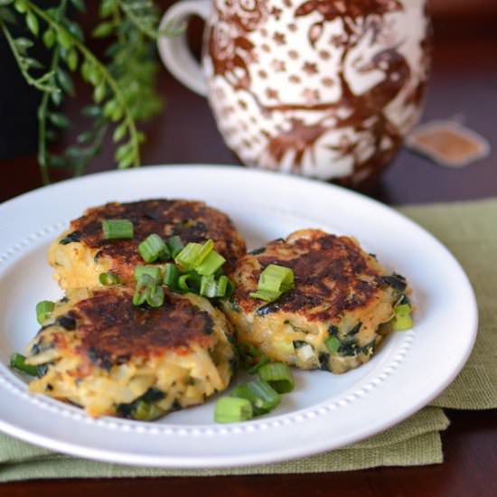 Spinach Potato Cakes