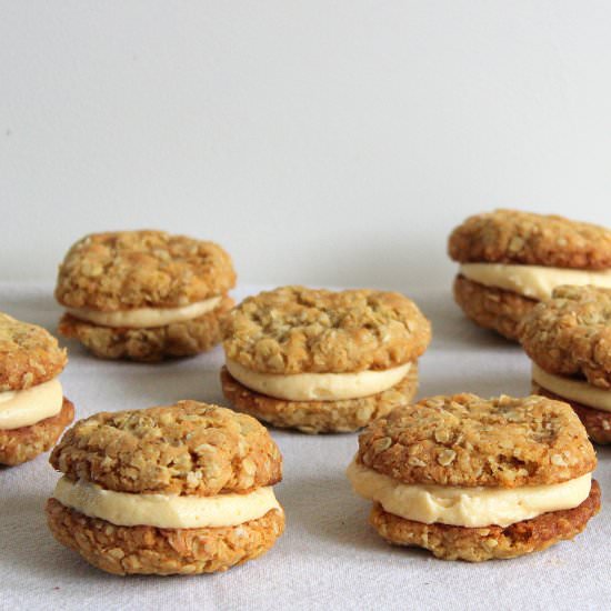 Oatmeal Cookie Sandwiches