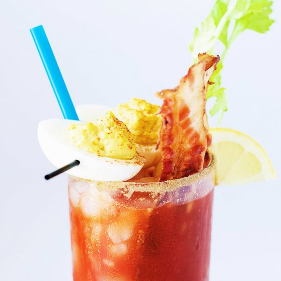 Bacon and Eggs Bloody Mary