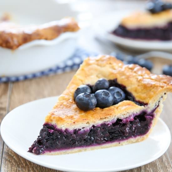 Cook’s Illustrated Best Blueberry Pie