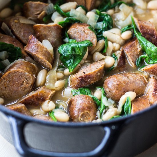 White Bean and Chorizo Stew