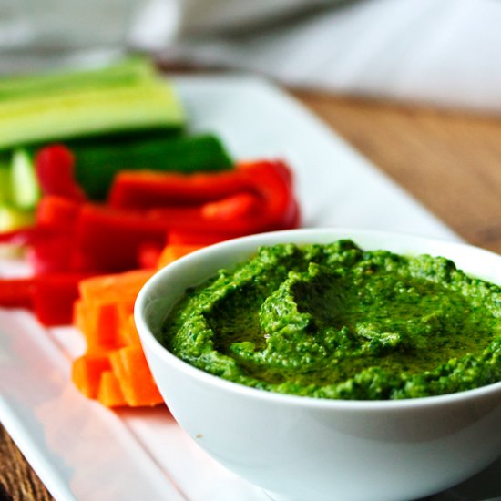 Spinach Hummus