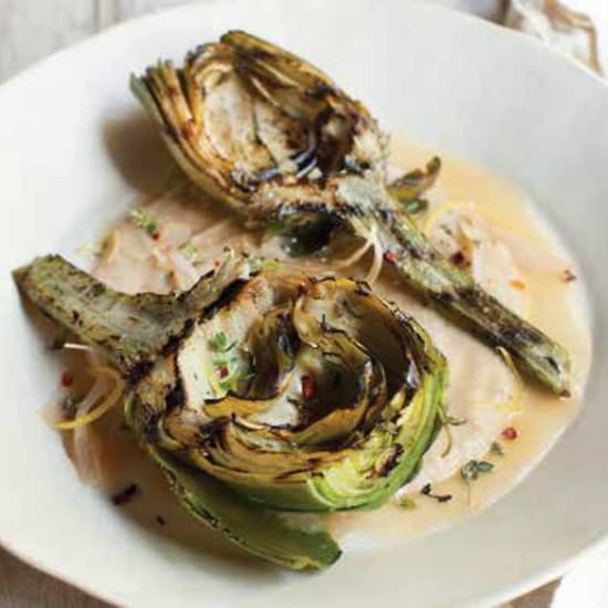 Grilled Artichokes