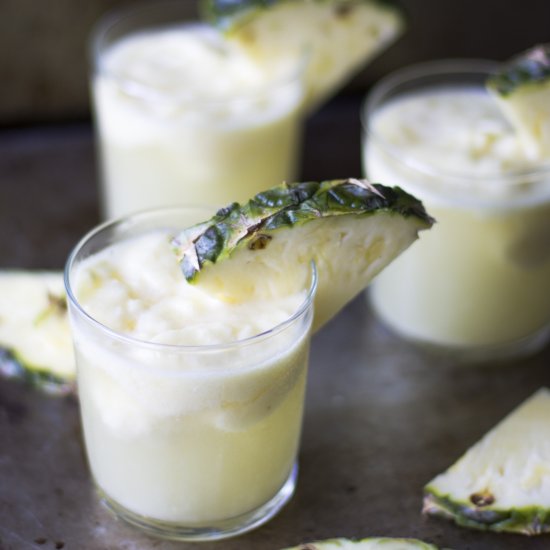 Pineapple Sorbet Wine Cooler