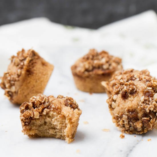 Cinnamon Streusel Muffins