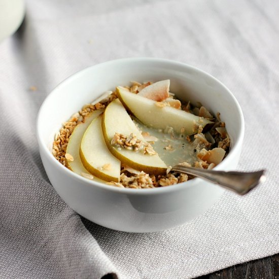 Coconut Cardamom Granola