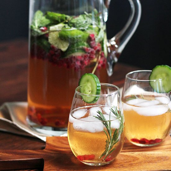 Pomegranate Herbal Tea