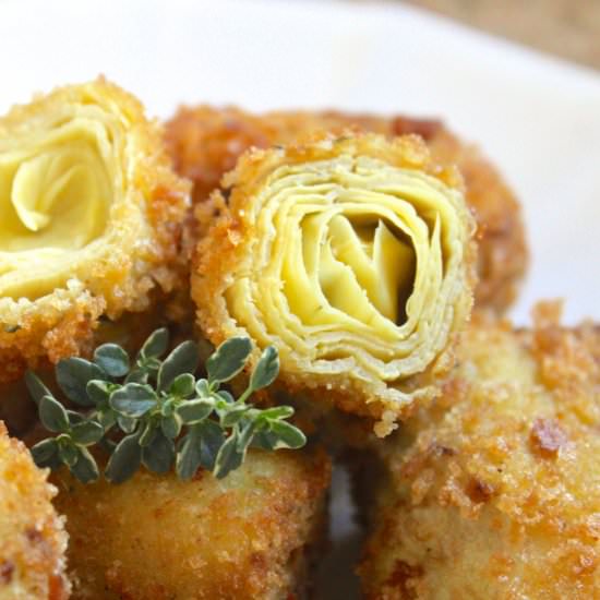 Breaded Artichoke Hearts